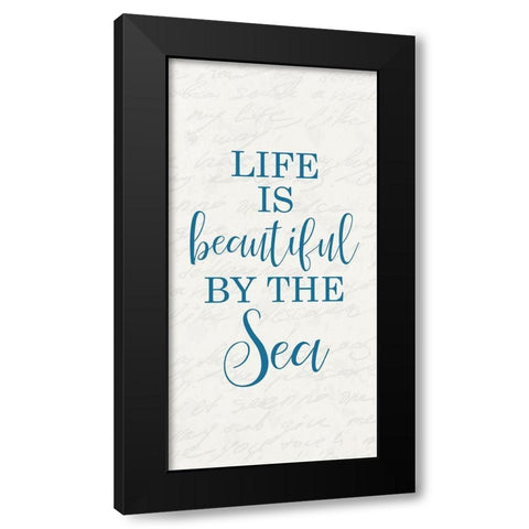 Lucky Enough 1 Black Modern Wood Framed Art Print with Double Matting by Kimberly, Allen
