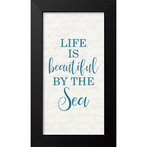 Lucky Enough 1 Black Modern Wood Framed Art Print by Kimberly, Allen