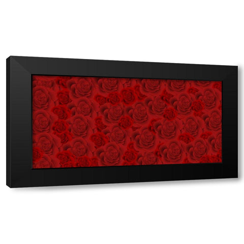 Love Paris 2 Black Modern Wood Framed Art Print with Double Matting by Kimberly, Allen