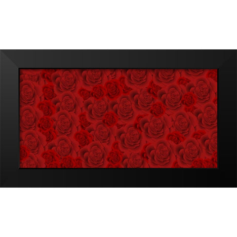 Love Paris 2 Black Modern Wood Framed Art Print by Kimberly, Allen