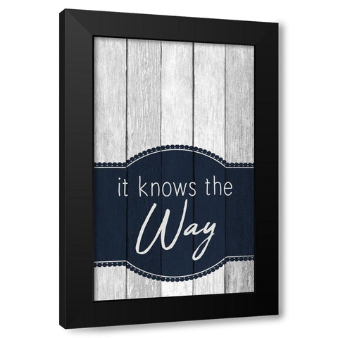 Your Soul 2 Black Modern Wood Framed Art Print by Kimberly, Allen