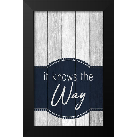 Your Soul 2 Black Modern Wood Framed Art Print by Kimberly, Allen