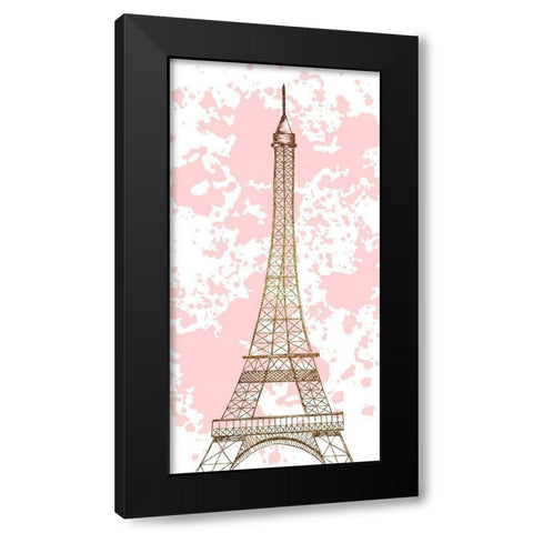 Mon Amour 1 V3 Black Modern Wood Framed Art Print by Allen, Kimberly
