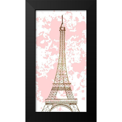 Mon Amour 1 V3 Black Modern Wood Framed Art Print by Allen, Kimberly