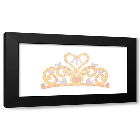 A True Princess 4 Black Modern Wood Framed Art Print with Double Matting by Allen, Kimberly