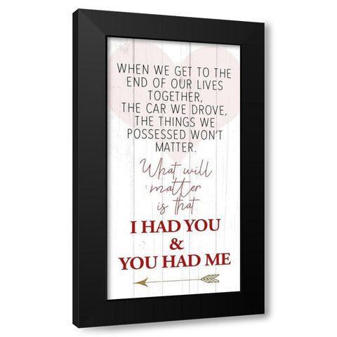 When We Black Modern Wood Framed Art Print by Allen, Kimberly