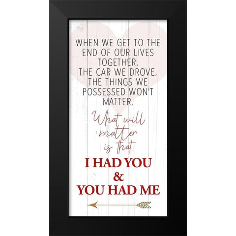 When We Black Modern Wood Framed Art Print by Allen, Kimberly