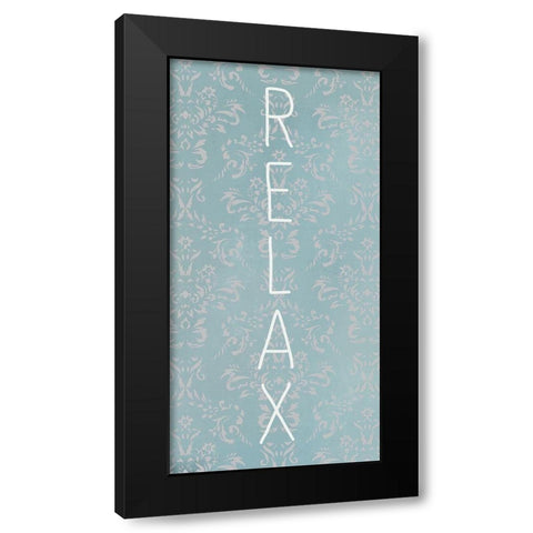 Le Bain 1 Black Modern Wood Framed Art Print with Double Matting by Allen, Kimberly