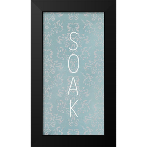 Le Bain 6 Black Modern Wood Framed Art Print by Allen, Kimberly