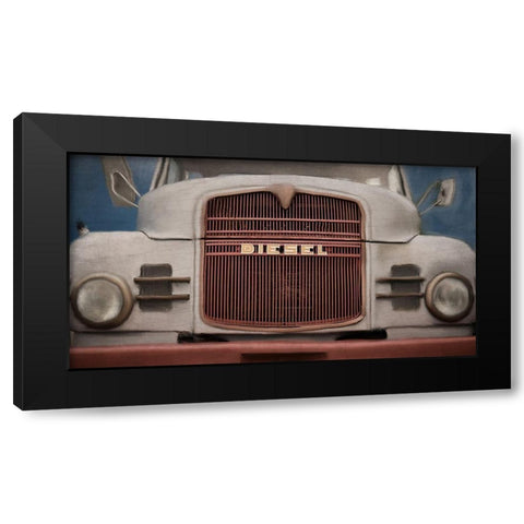 Diesel Black Modern Wood Framed Art Print by Allen, Kimberly