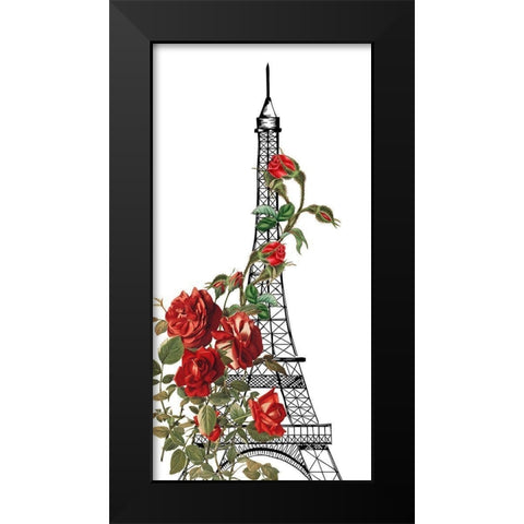 Paris Idea 1 Black Modern Wood Framed Art Print by Allen, Kimberly