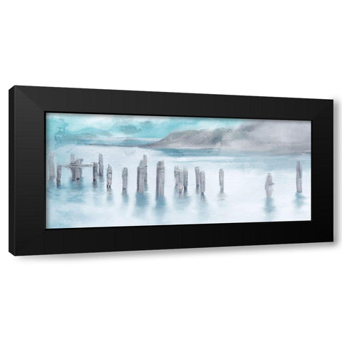 Broken Pier Black Modern Wood Framed Art Print by Allen, Kimberly