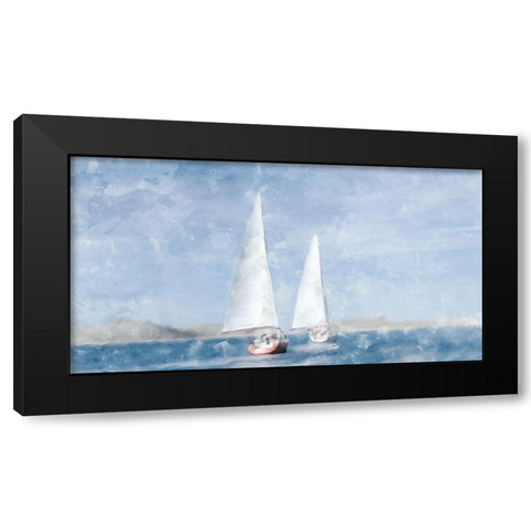 Sailing Black Modern Wood Framed Art Print by Allen, Kimberly
