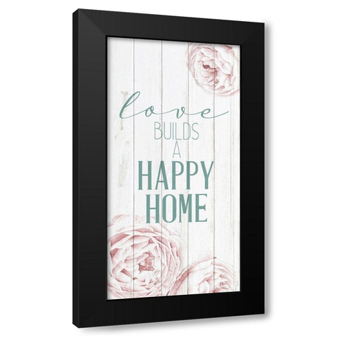 On Teal 3 Black Modern Wood Framed Art Print by Allen, Kimberly