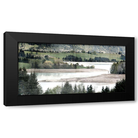 River Rum Black Modern Wood Framed Art Print by Allen, Kimberly