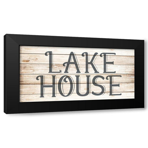 Lake House 4 Black Modern Wood Framed Art Print with Double Matting by Allen, Kimberly