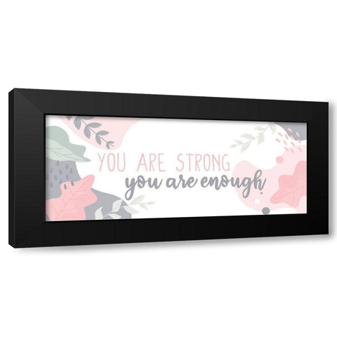 Affirmations 3 Black Modern Wood Framed Art Print with Double Matting by Allen, Kimberly