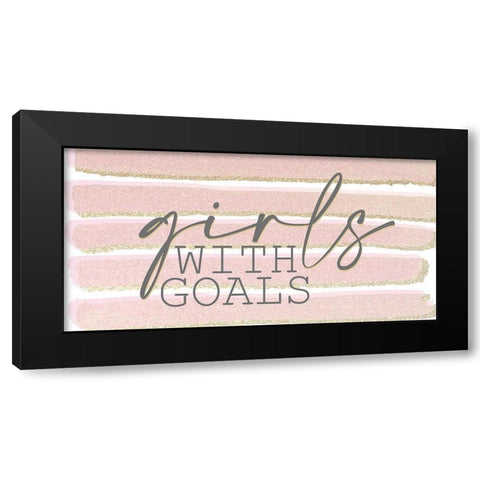 Fashionista 12 Black Modern Wood Framed Art Print with Double Matting by Allen, Kimberly