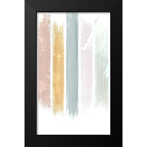 Streams 1 Black Modern Wood Framed Art Print by Allen, Kimberly