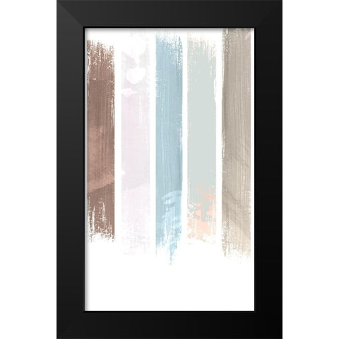 Streams 2 Black Modern Wood Framed Art Print by Allen, Kimberly