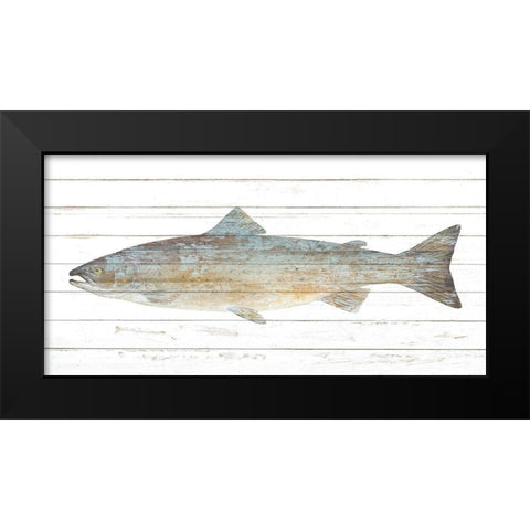 Trout 1 Black Modern Wood Framed Art Print by Allen, Kimberly