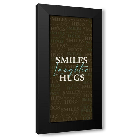 Smiles Black Modern Wood Framed Art Print with Double Matting by Allen, Kimberly