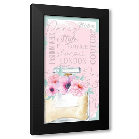 Perfume 1 Black Modern Wood Framed Art Print by Allen, Kimberly