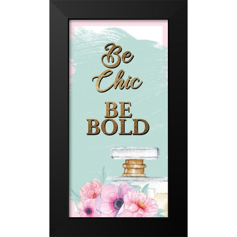 Perfume 2 Black Modern Wood Framed Art Print by Allen, Kimberly