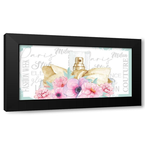 Perfume 3 Black Modern Wood Framed Art Print with Double Matting by Allen, Kimberly