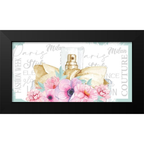 Perfume 3 Black Modern Wood Framed Art Print by Allen, Kimberly