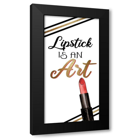 An Art 1 Black Modern Wood Framed Art Print by Allen, Kimberly