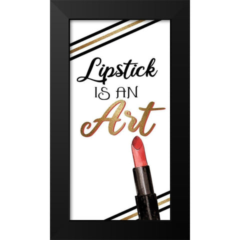 An Art 1 Black Modern Wood Framed Art Print by Allen, Kimberly