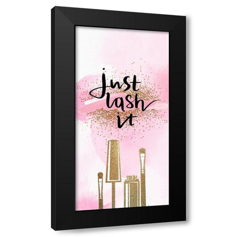 But First 2 v2 Black Modern Wood Framed Art Print by Allen, Kimberly