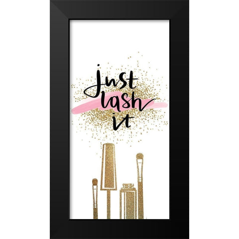 But First 2 Black Modern Wood Framed Art Print by Allen, Kimberly