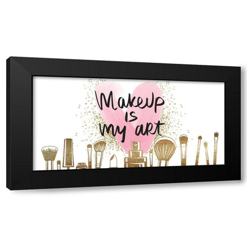But First 3 Black Modern Wood Framed Art Print with Double Matting by Allen, Kimberly
