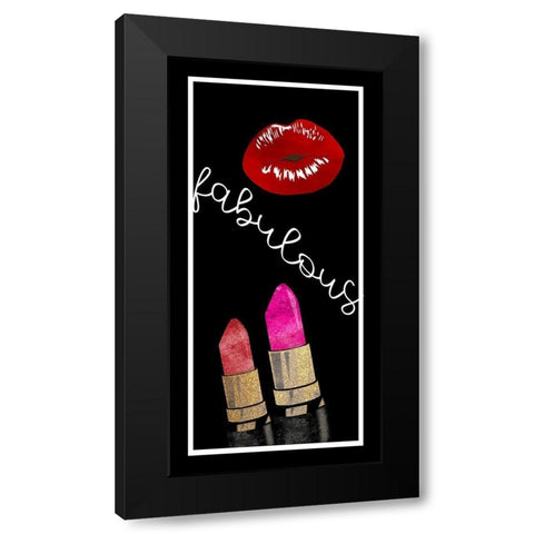 Fabulous Black Modern Wood Framed Art Print by Allen, Kimberly
