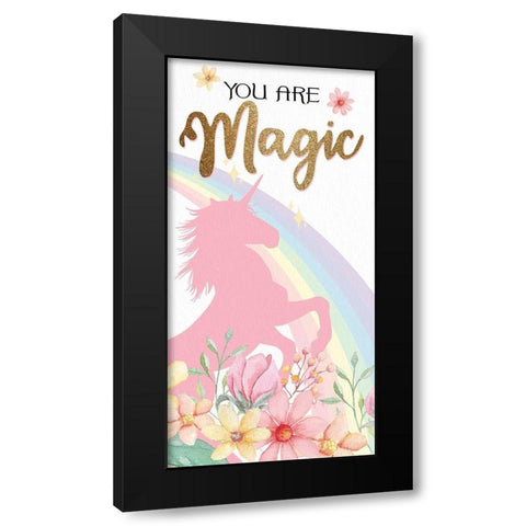 You are Magic 1 Black Modern Wood Framed Art Print by Allen, Kimberly