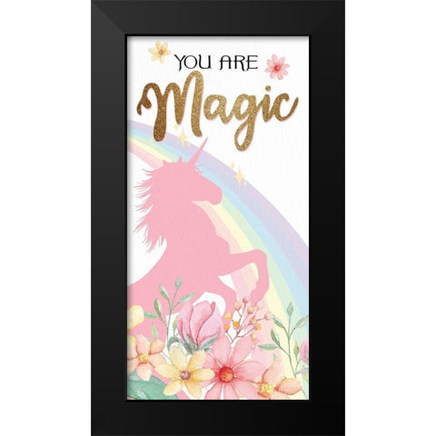 You are Magic 1 Black Modern Wood Framed Art Print by Allen, Kimberly