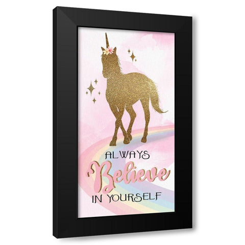 You are Magic 2 V2 Black Modern Wood Framed Art Print with Double Matting by Allen, Kimberly