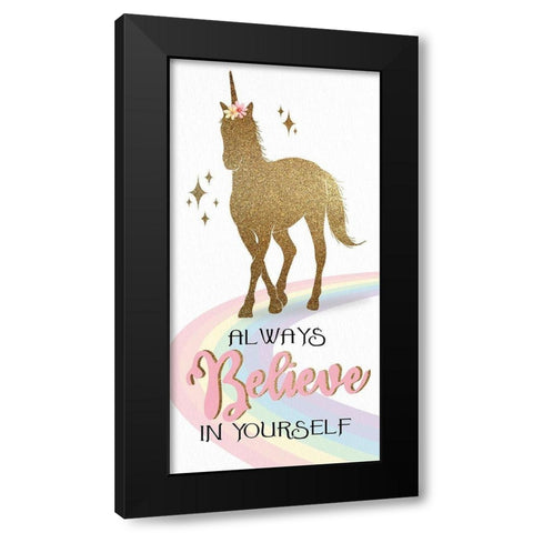 You are Magic 2 Black Modern Wood Framed Art Print by Allen, Kimberly
