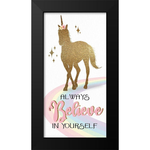 You are Magic 2 Black Modern Wood Framed Art Print by Allen, Kimberly