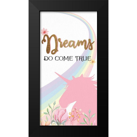 You are Magic 3 Black Modern Wood Framed Art Print by Allen, Kimberly