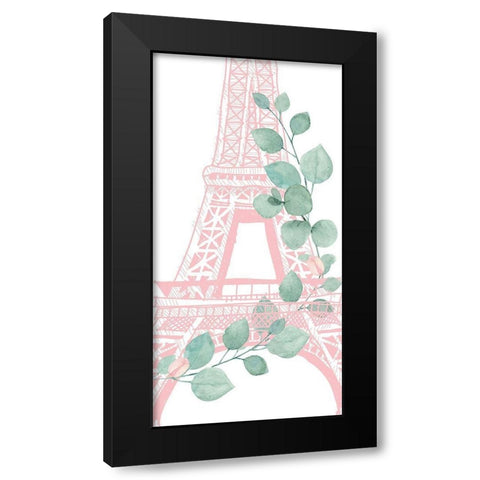 Mint Paris 3 Black Modern Wood Framed Art Print by Allen, Kimberly
