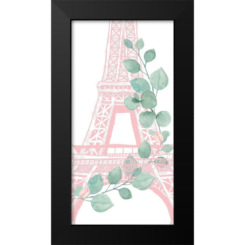 Mint Paris 3 Black Modern Wood Framed Art Print by Allen, Kimberly