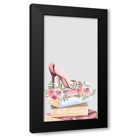 Pink Scent 2 V2 Black Modern Wood Framed Art Print by Allen, Kimberly
