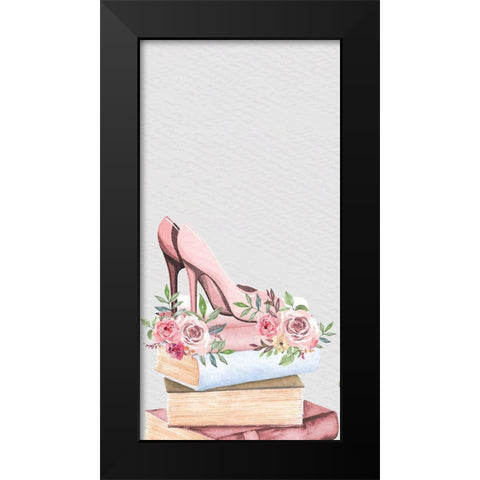 Pink Scent 2 V2 Black Modern Wood Framed Art Print by Allen, Kimberly