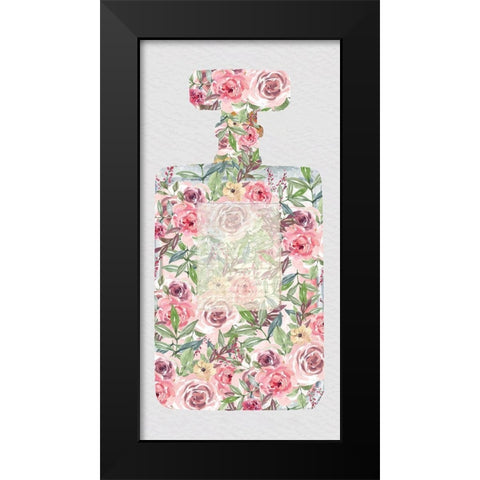 Pink Scent 3 V2 Black Modern Wood Framed Art Print by Allen, Kimberly