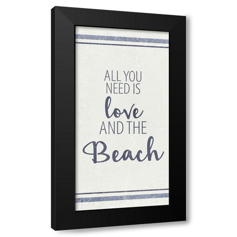 As Free 6 Black Modern Wood Framed Art Print by Allen, Kimberly