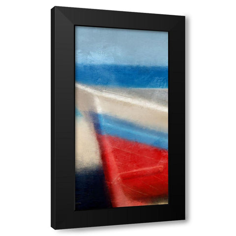 Seas the Day 1 Black Modern Wood Framed Art Print with Double Matting by Allen, Kimberly