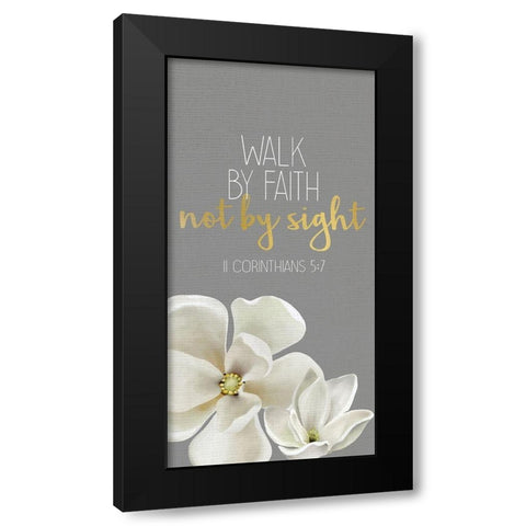 Be Still my Soul 1 Black Modern Wood Framed Art Print by Allen, Kimberly